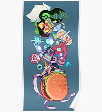 Cheeseburger Backpack! Poster