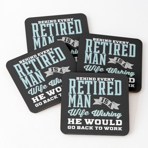 Item preview, Retired Husband Quote Funny Just Retired Gift Retiree Humor  designed and sold by CreatedByHeidi.