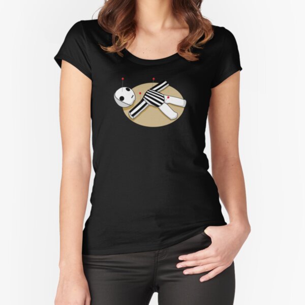 Wer Dat Voodoo Schiedsrichter - New Orleans Saints Tailliertes Rundhals-Shirt