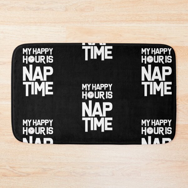 Item preview, My Happy Hour is Nap Time, Funny, Lazy, Nap, Napping, Sleeping, Tired, Gift, designed and sold by amilli.