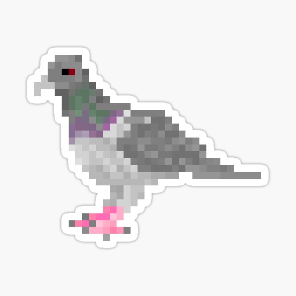 Item preview, Pixel art pigeon/Ghigeon!  designed and sold by boshing-jerry.