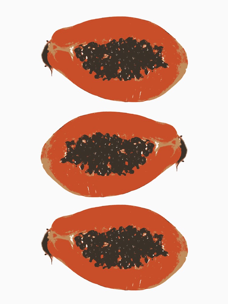 Papaya Frucht Design Pattern von RanitasArt