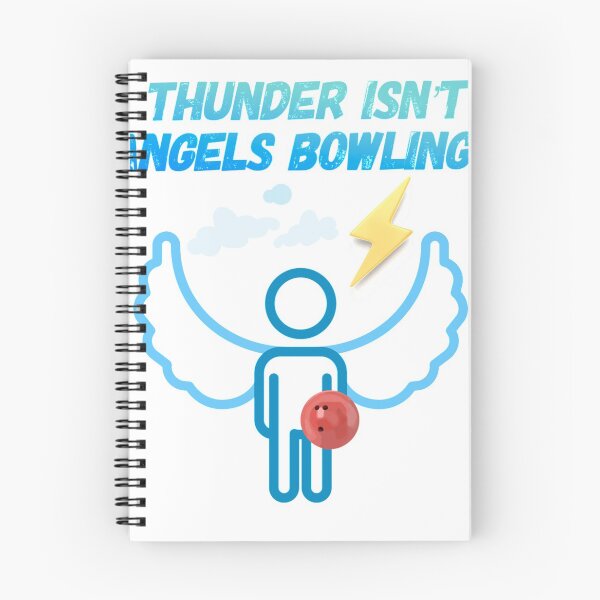 Item preview, Thunder isn't Angels Bowling designed and sold by spinningvisions.