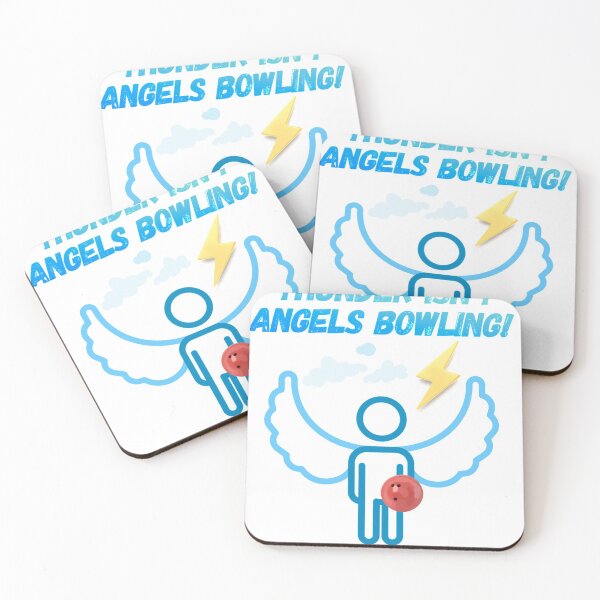 Item preview, Thunder isn't Angels Bowling designed and sold by spinningvisions.