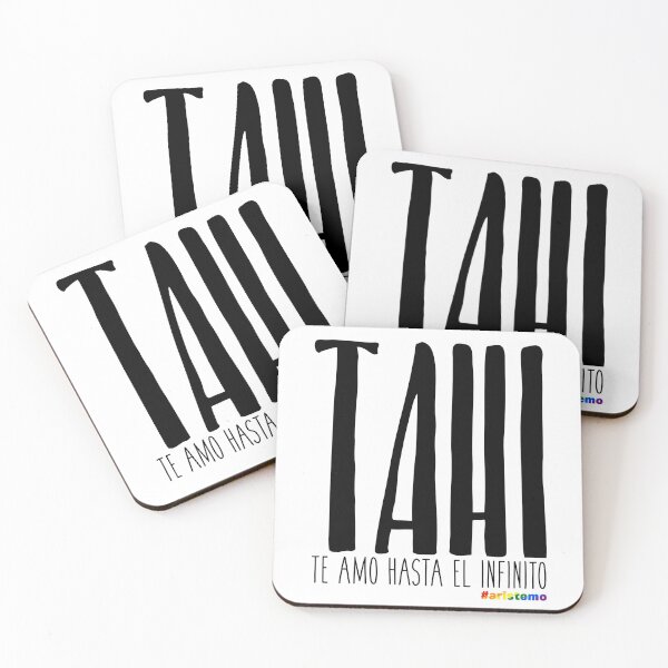 Item preview, TAHI – Te Amo Hasta el Infinito (White) designed and sold by AlexVR.