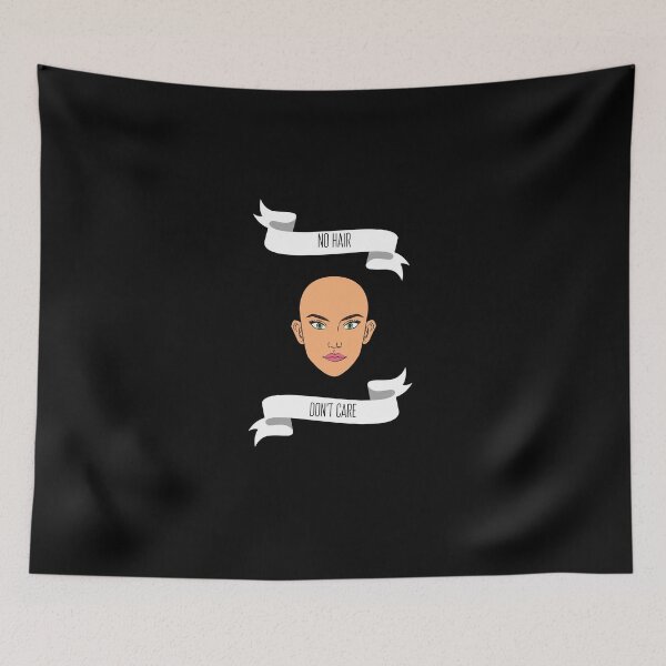 Item preview, No hair don't care designed and sold by Georgiewombat.
