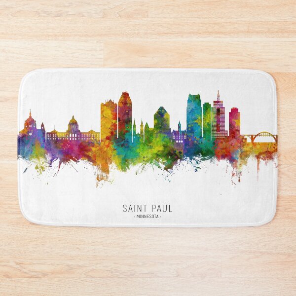 Item preview, Saint Paul Minnesota Skyline designed and sold by ArtPrints.