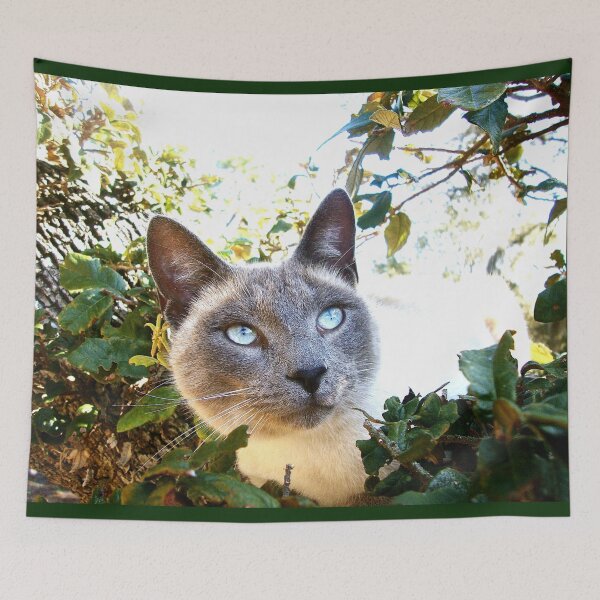Item preview, Siamese Cat in Tree designed and sold by misimichu.