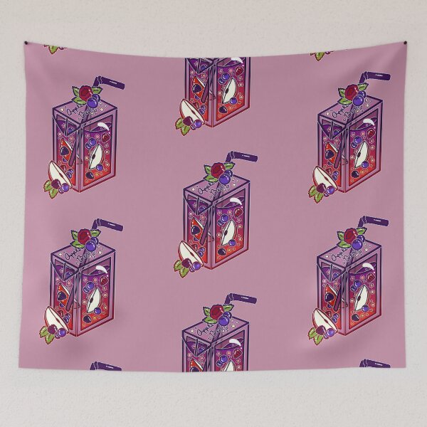 Item preview, Apple Berry Juice Box designed and sold by heysoleilart.