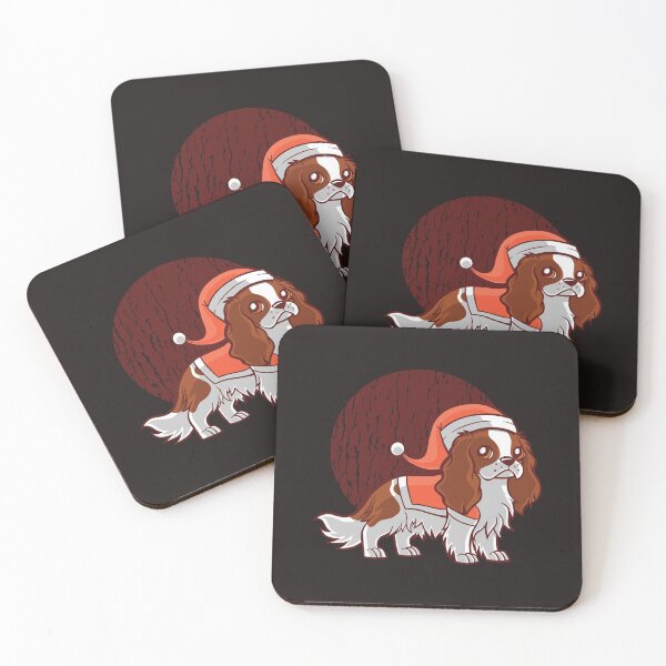 Item preview, CUTE SANTA DOG HAT CHRISTMAS XMAS GIFT T-SHIRT TEE SWEATER CASE STICKER designed and sold by Timcito.