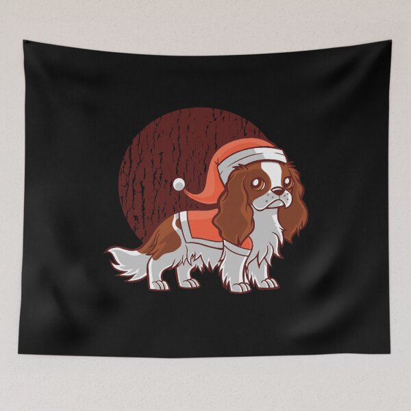 Item preview, CUTE SANTA DOG HAT CHRISTMAS XMAS GIFT T-SHIRT TEE SWEATER CASE STICKER designed and sold by Timcito.