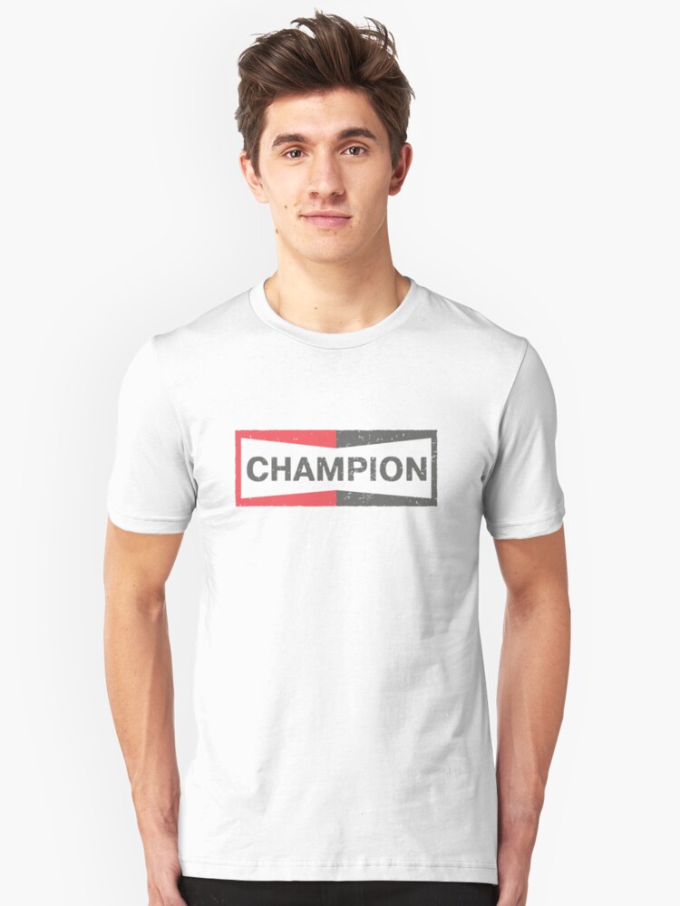 champion slim fit t shirt