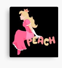 Peach Canvas Print