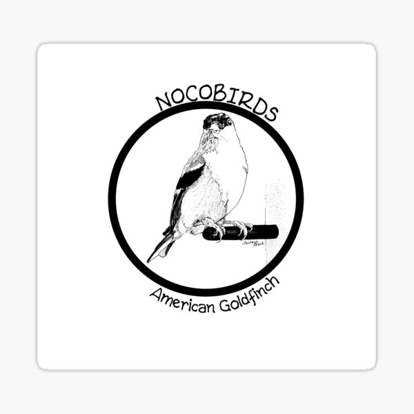 American Goldfinch Sticker