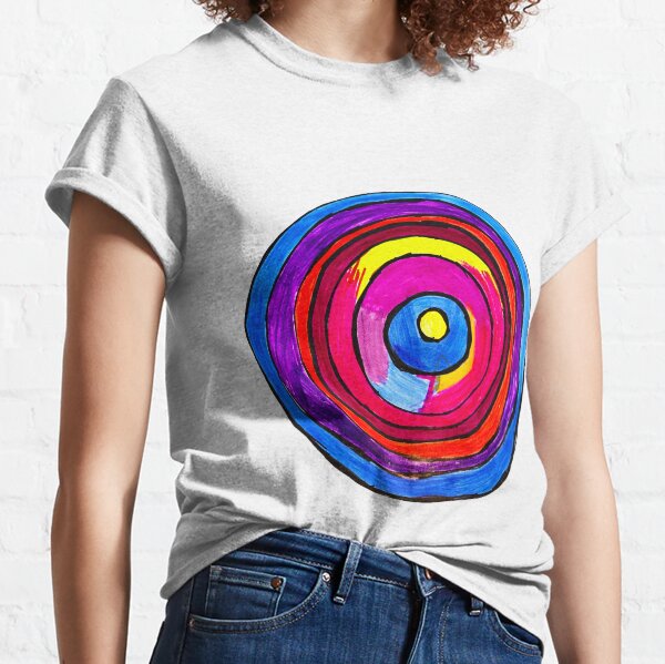 Colorful Circle by Toni G. Classic T-Shirt