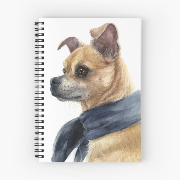 Item preview, Chug Dog Chihuahua Pug Art designed and sold by Olga Shvartsur.