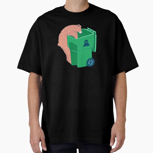 Bear Trash Oversized T-Shirt
