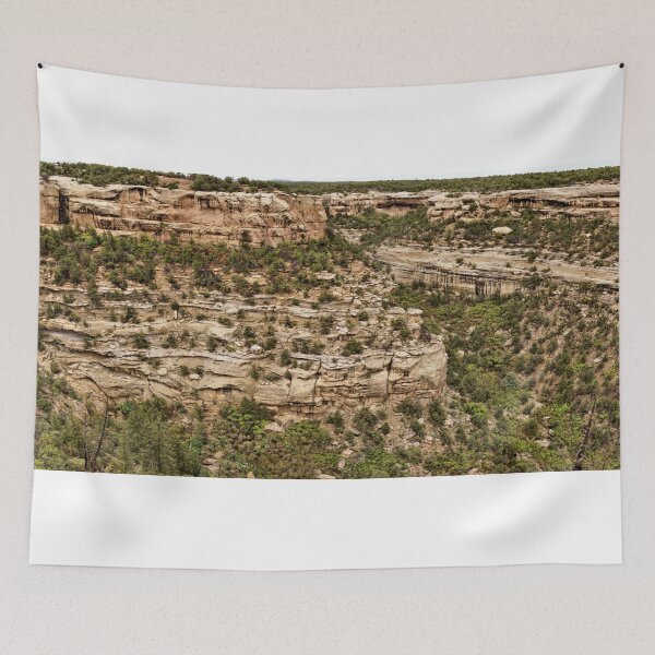 Item preview, Fewkes And Cliff Canyons Panorama - Mesa Verde National Park designed and sold by jtrommer.