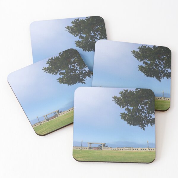 Item preview, Hazy Skies Overlooking Cliffs at Point Fermin, CA designed and sold by offdutyplaces.