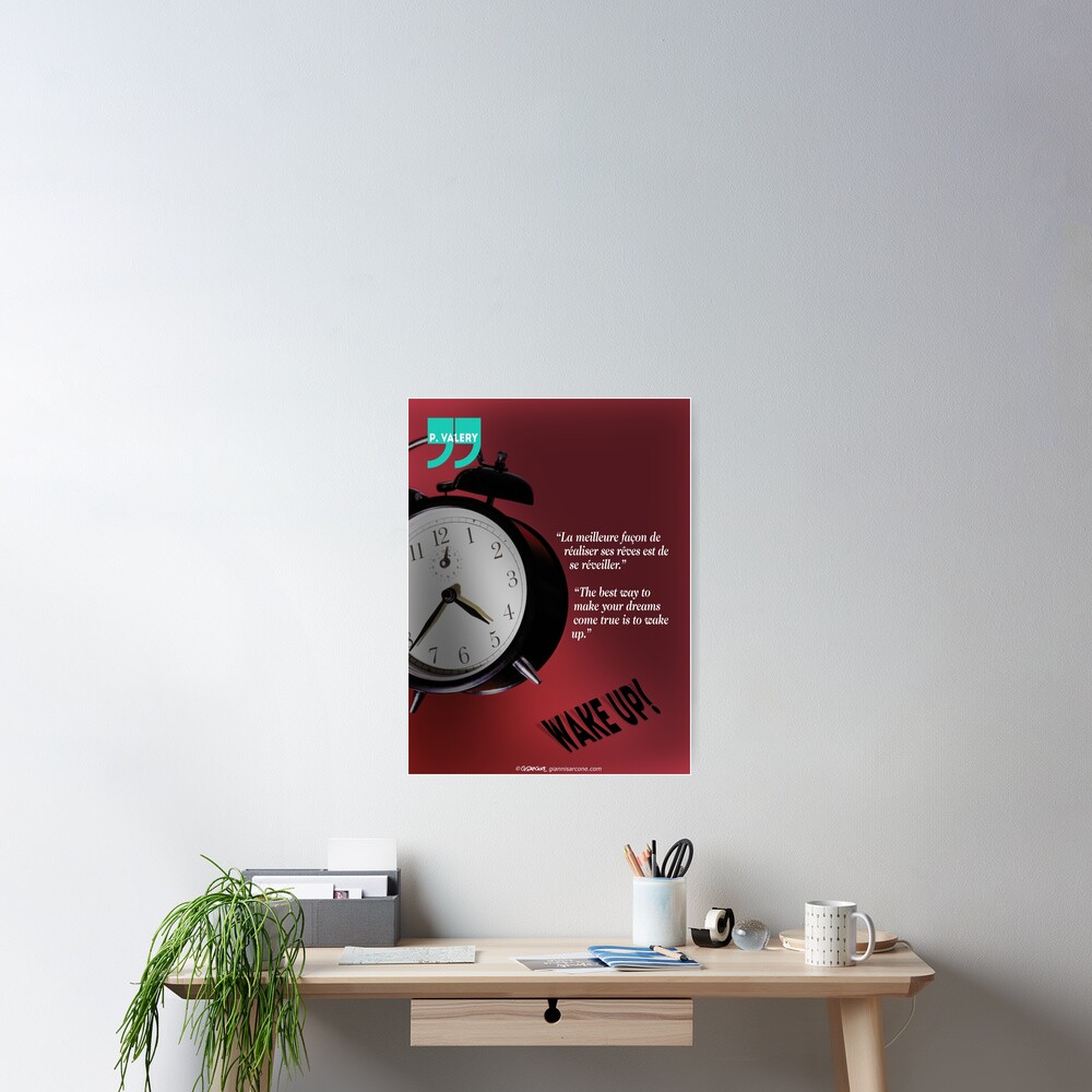 Wake Up! (quotation) Poster
