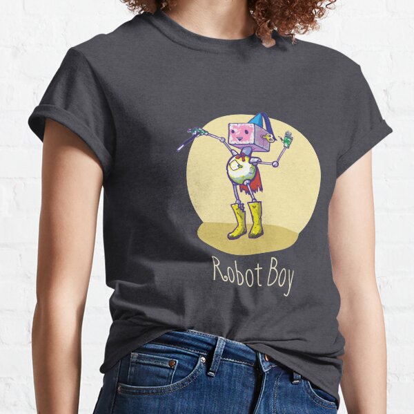 Dragon Bridge Robot Boy Classic T-Shirt