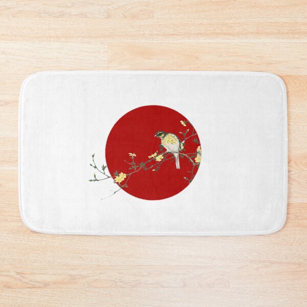 Item preview, Japanese Flag - Japanese Bunting and Plum Tree (Small) designed and sold by weavernap.