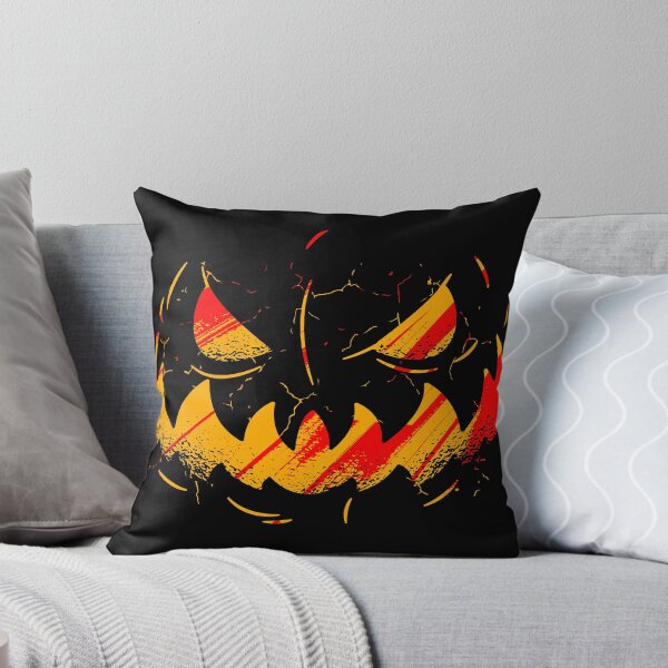 Item preview, Pumpkin Halloween scary face designed and sold by shurikaner.