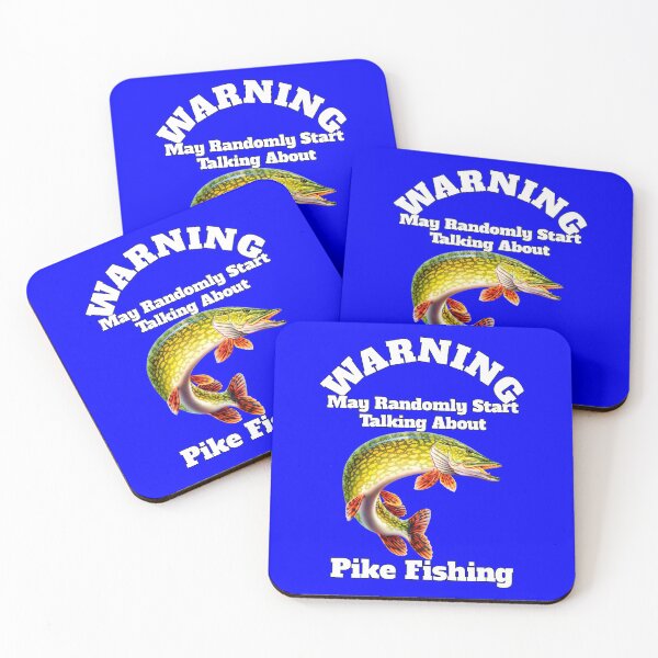 Item preview, Randomly Talking About Pike Fishing Fisherman Fishing designed and sold by fantasticdesign.