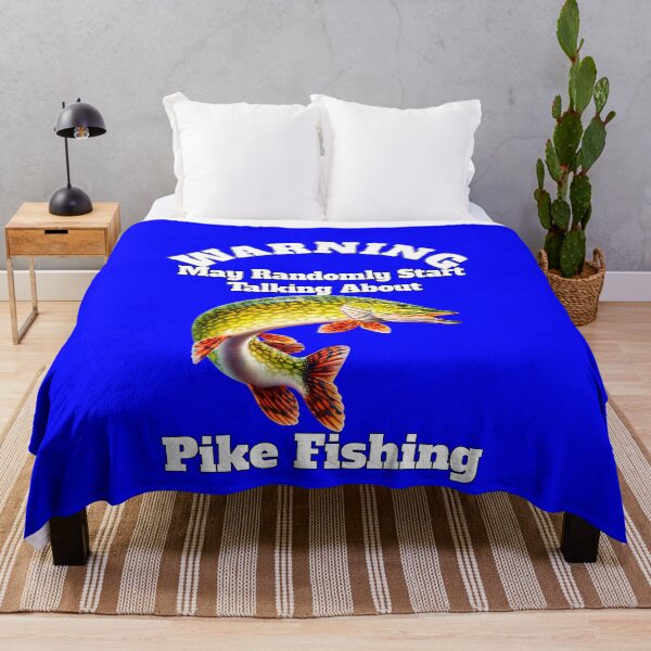 Item preview, Randomly Talking About Pike Fishing Fisherman Fishing designed and sold by fantasticdesign.