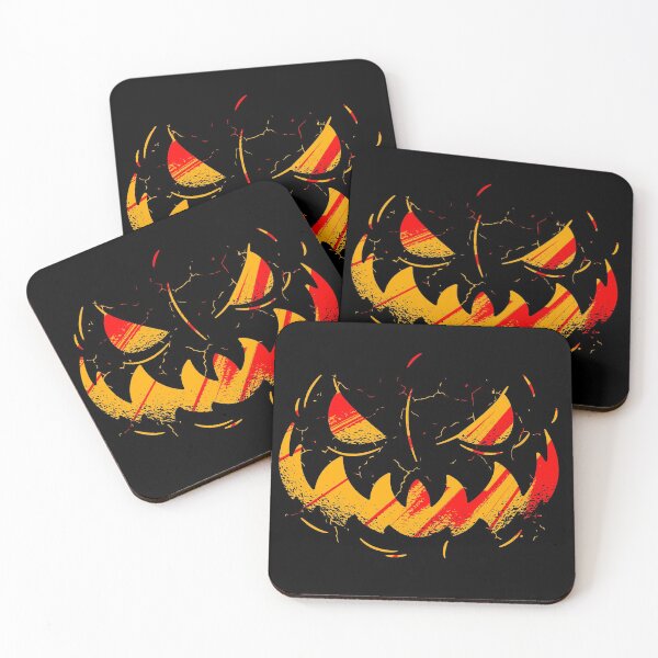 Item preview, Pumpkin Halloween scary face designed and sold by shurikaner.