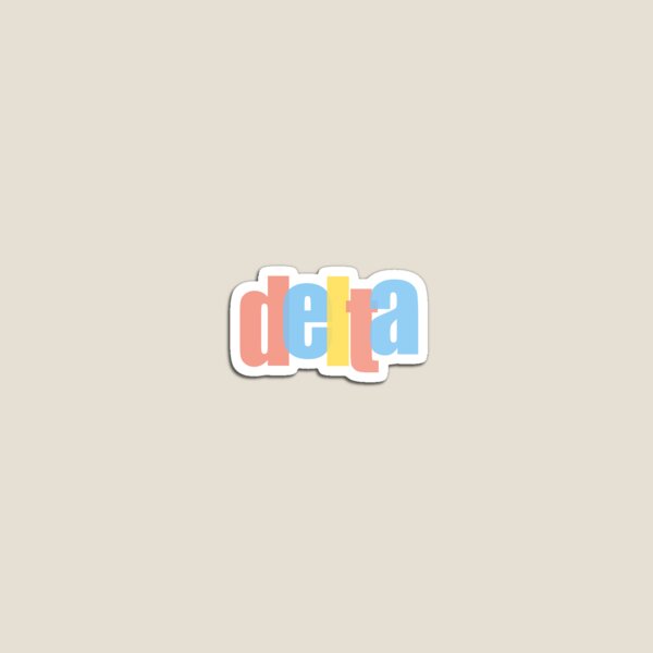 Item preview, delta sticker designed and sold by thehopedawson.