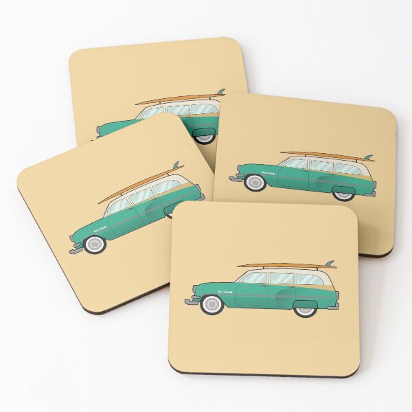 Item preview, Classic Vintage Retro Car Old School Surf  designed and sold by JPColemonts.