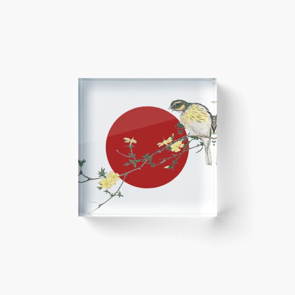 Item preview, Japanese Flag - Japanese Bunting and Plum Tree designed and sold by weavernap.