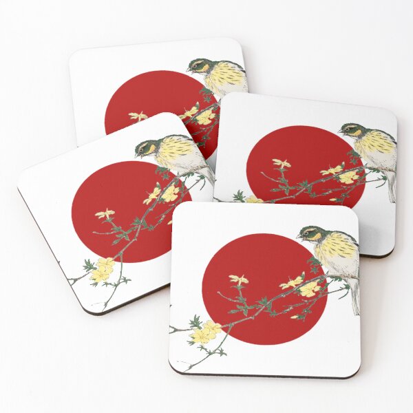 Item preview, Japanese Flag - Japanese Bunting and Plum Tree designed and sold by weavernap.