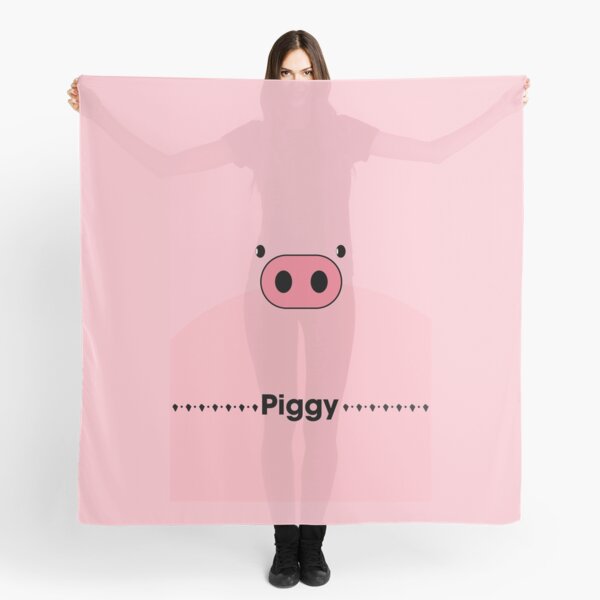 Piggy Pig Scarves Redbubble - ballerina piggy roblox