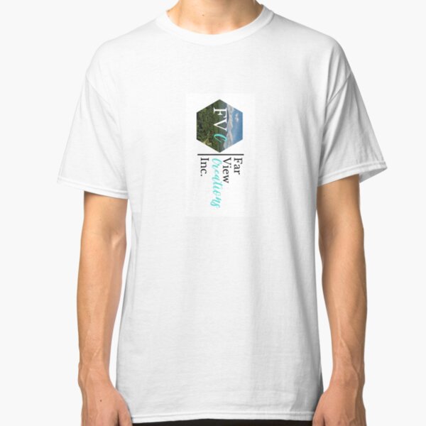 Far View Creations Inc. Logo - Large Horizontal Classic T-Shirt