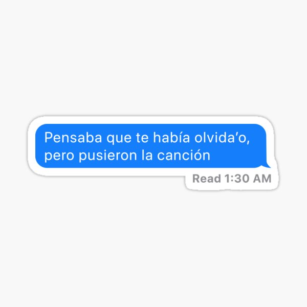 La Canción Sticker