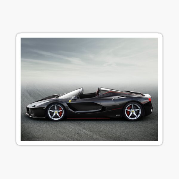 Ferrari LaFerrari Aperta convertible Sticker