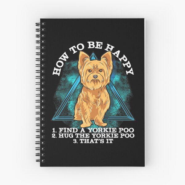 Item preview, How To Be Happy Adorable Yorkie Poo Lover designed and sold by SoCoolDesign.
