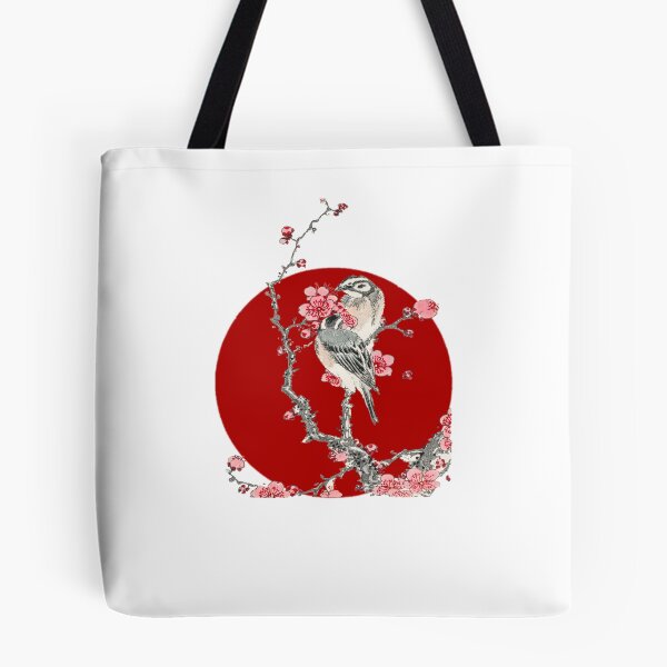 Item preview, Japanese Flag - Pine Bunting and Plum Tree  designed and sold by weavernap.
