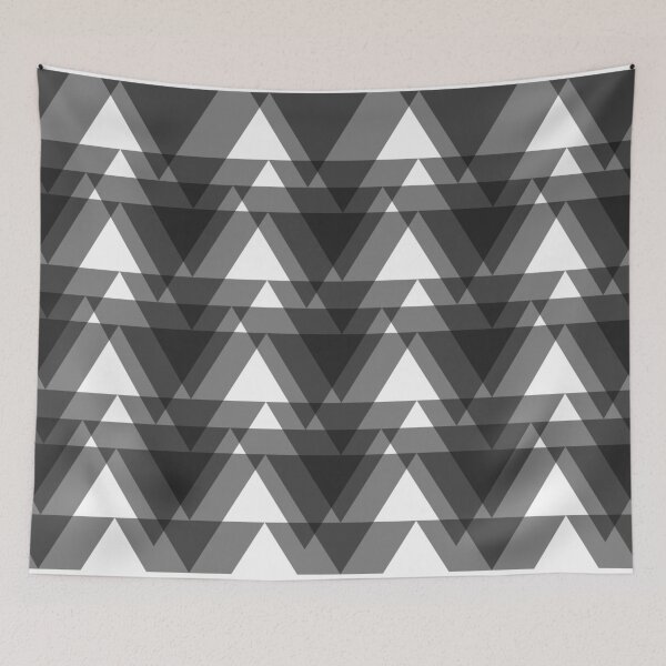 Item preview, Simple, modern, bold, transparent triangles designed and sold by theendup.