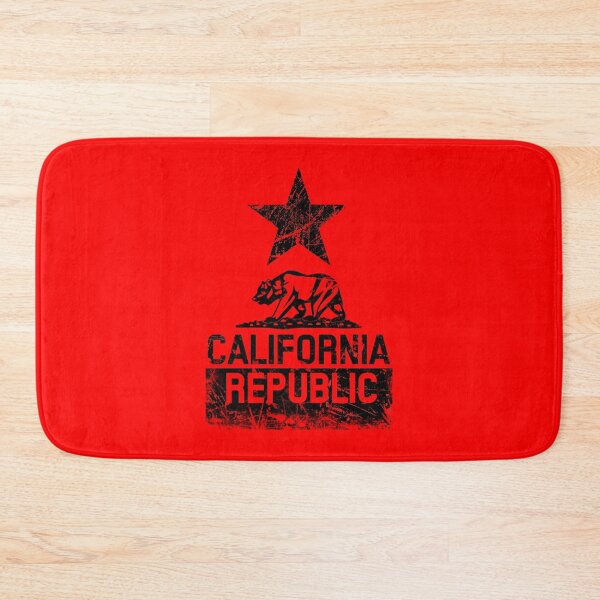 Item preview, California Republic Flag Grunge Distessed Style designed and sold by Garaga.