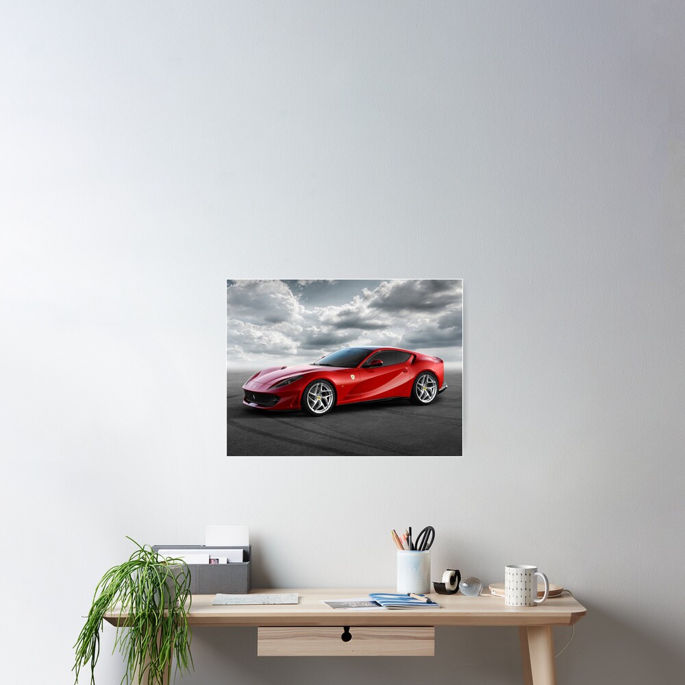 Ferrari 812 Superfast Poster