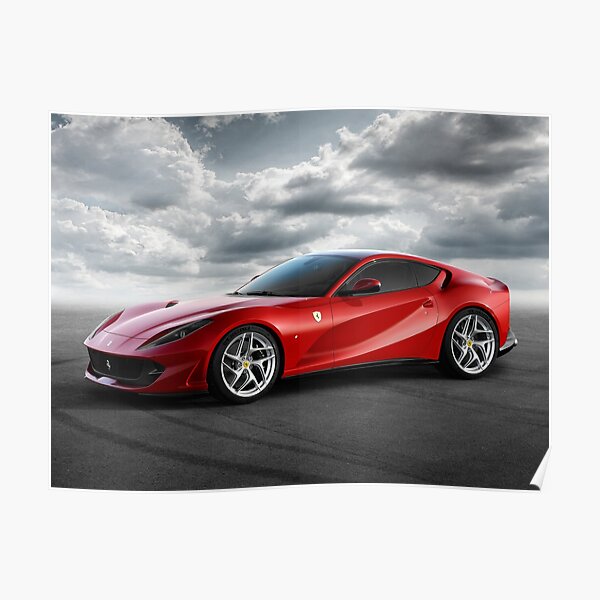 Ferrari 812 Superfast Poster