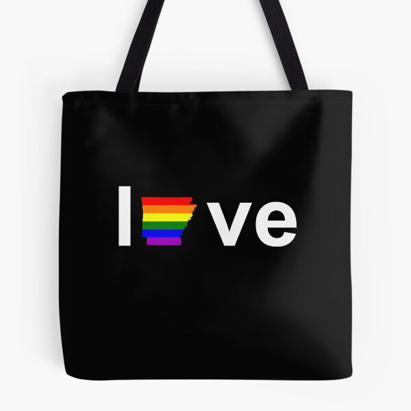 Item preview, Arkansas Love Equality Shirts and Gifts - Love Rainbow Adult designed and sold by SolarFlair Designs.