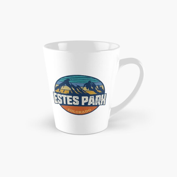 Item preview, Estes Park Colorado - Vintage Mountain Buffalo Graphic Outdoor Apparel  designed and sold by Si Li.