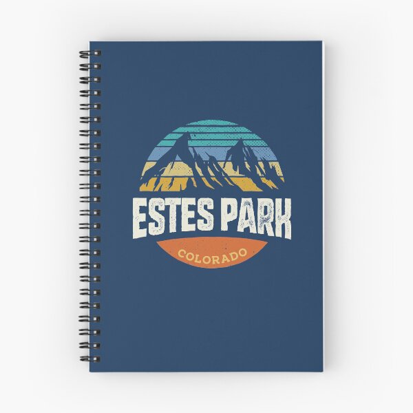 Item preview, Estes Park Colorado - Vintage Mountain Buffalo Graphic Outdoor Apparel  designed and sold by Si Li.