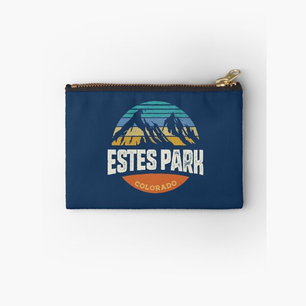 Item preview, Estes Park Colorado - Vintage Mountain Buffalo Graphic Outdoor Apparel  designed and sold by Si Li.