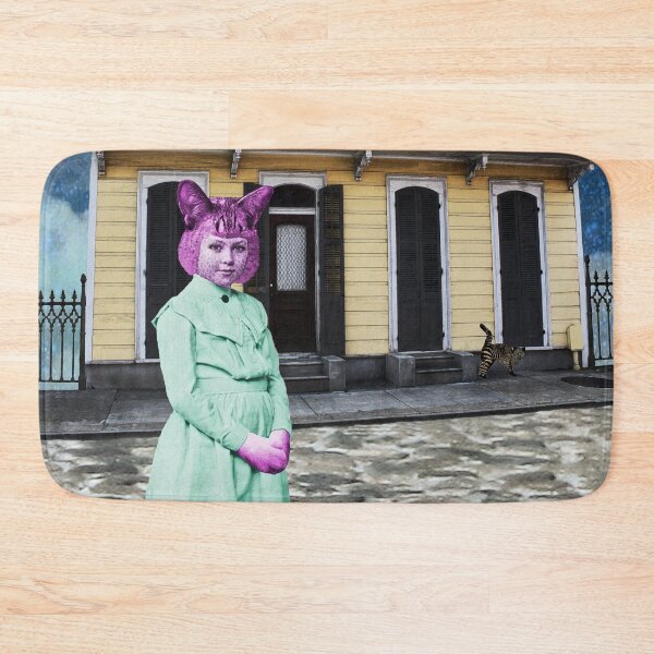 Item preview, Cheshire Cat in the French Quarter designed and sold by Loveday Funck.