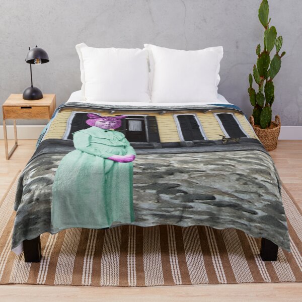 Item preview, Cheshire Cat in the French Quarter designed and sold by Loveday Funck.